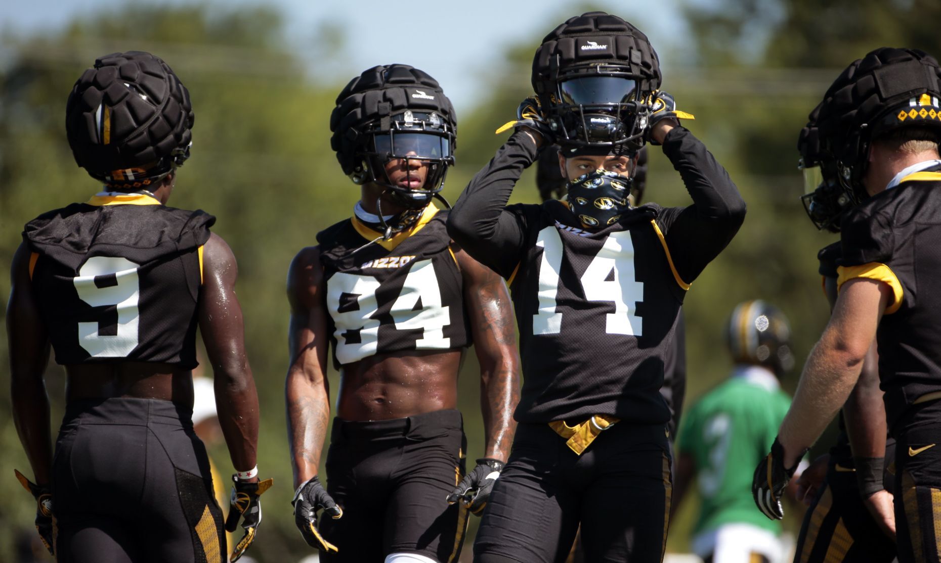 Mizzou football holds first practice